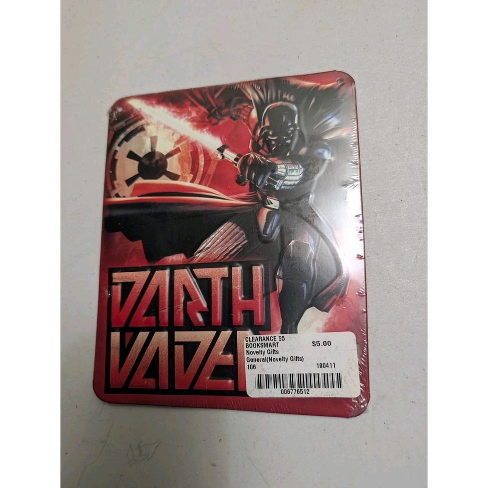 DARTH‎ VADER STAR WARS METAL SIGN Room Decor 7.25x5.75